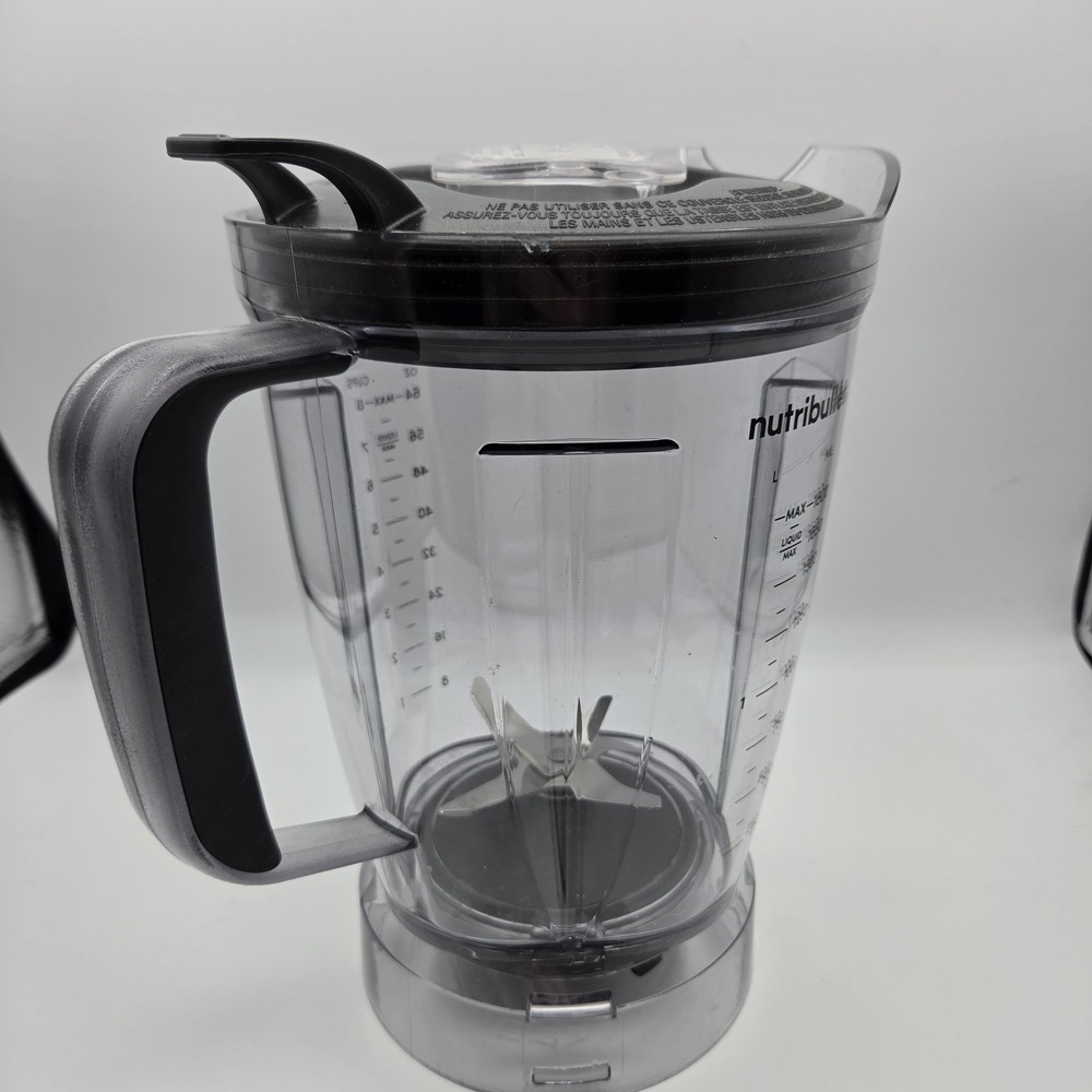 NutriBullet Blender Replacement 56oz 7-Cup Pitcher with Lid and Blade - Picture 4 of 10